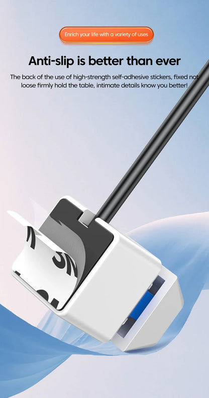 2M Desktop Computer Power Switch PC Motherboard External Desktop Start Power On/Off Button Extension Cable for Home Office