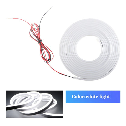 LED Trunk Lighting Lights Dynamic Flowing Flexible Light Strip On/Off Scanning Atmosphere Lamp Waterproof for Car Accessories