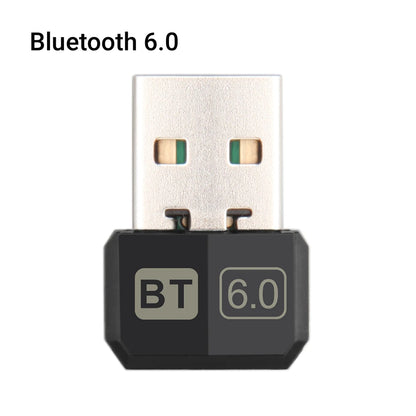 KEBIDUMEI USB Bluetooth 6.0 Adapter Bluetooth 5.4 Dongle for PC Win 11/10/8.1 Bluetooth Receiver&Transmitter for Keyboard/Mouse