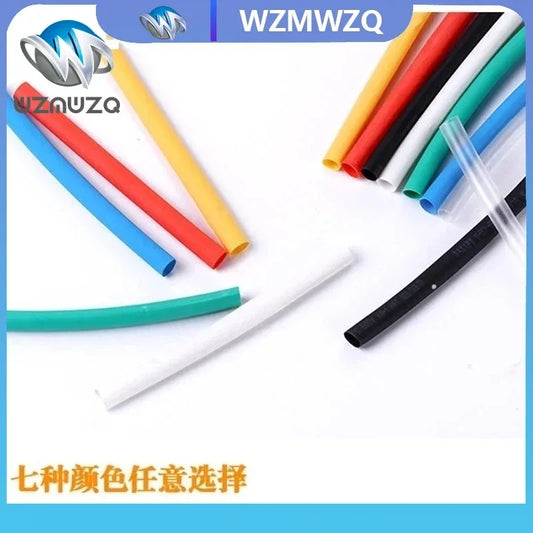328Pcs 8 Sizes 5 Color Multi Color Polyolefin 2:1 Halogen-Free Heat Shrink Tubing Tube Assortment Sleeving Wrap Tubes