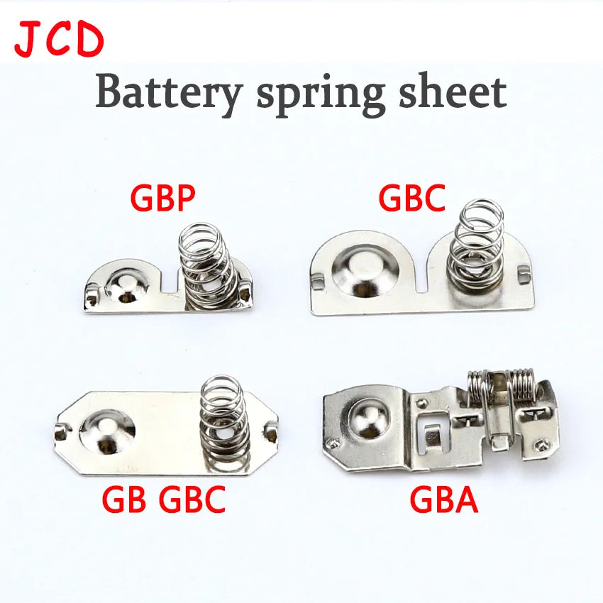 1pcs For Gameboy Advance Color Console Shell Motherboard Battery Terminals Spring Contacts Battery Holder For GB GMG GBA GBC GBP