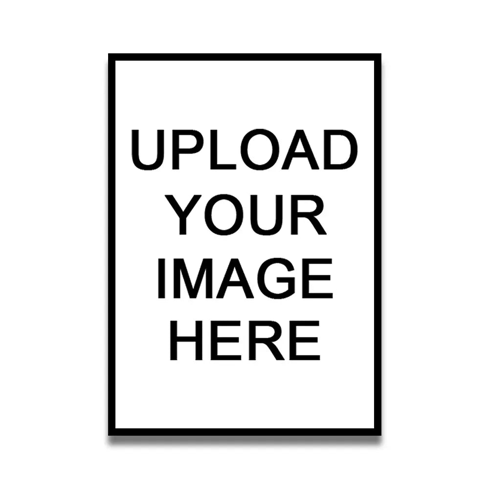 Custom Poster Printing Poster Or Canvas from Photo Print Your Own Design Wall Art Home Decor Movie & Family Canvas Custom Gift