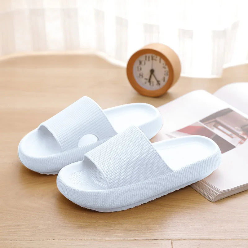 Kidmi Summer Thick Sole Slippers Men Sandals Home Softsole Slippers Outdoor Breathable Sandals for Home Flat Sandals Men's Shoes