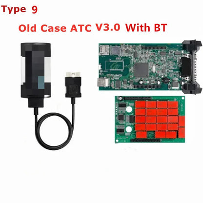 10PCS 2021.11/2020.23 Multidiag Pro TCS DS/ACTM OBD2 Diagnostic Tool 2017.R3 With Keygen /2018.R0 For TCS  For Multi Cars Trucks