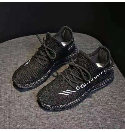 Women's Sneakers 2023 New Fashion Breathable Trainers Comfortable Sneakers Women Mesh Fabric Lace Up Female Footwear Women Shoes