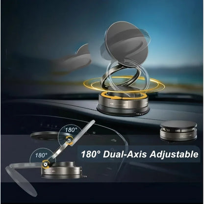 Magnetic Car Phone Holder 360° Rotatable Strong Magnet Stand Portable Mount Universal Suction Cup Phone Mount for MagSafe