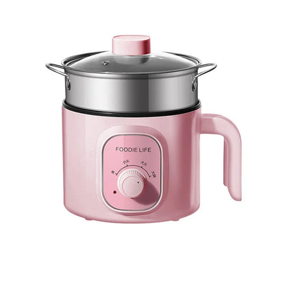Multifunctional Electric Slow Cooker Portable Dormitory Student Office Staff Mini Electric Pot Stir Stew Non-Stick Rice Cooker