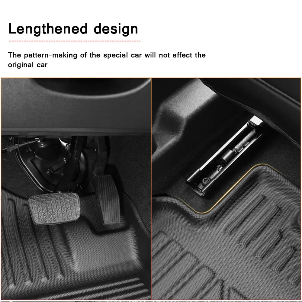 TPE Car Floor Mats for Honda CR-V 2017 -2019 2020 2021 2022 Waterproof Protective Rubber Car Pad Liner Auto Interior Accessories