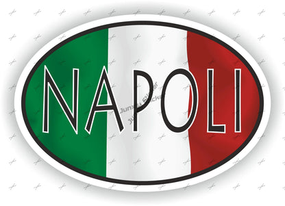 Lombardia Marche Molise Italy Flag Emblem Vinyl Sticker Decoration Naples Napoli Modena Messina Milan Italia Round Seal Flag
