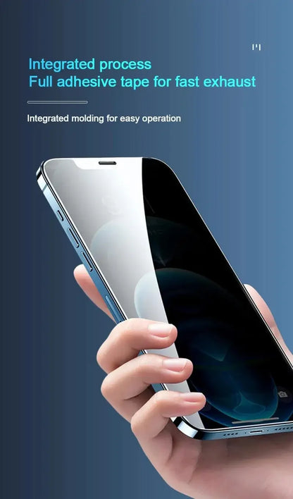 1-5pcs Anti Spy Screen Protector For iPhone17 16 15 14 13 12 11 Xs Pro Max17Air XR Plus mini Tempered Glass Privacy Peep by PDG ibma