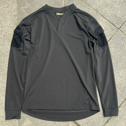 Tactical Tom vs. Quick Drying T-shirt, Long Sleeve Combat Jacket, V-neck Soft and Comfortable Outdoor Sportswear