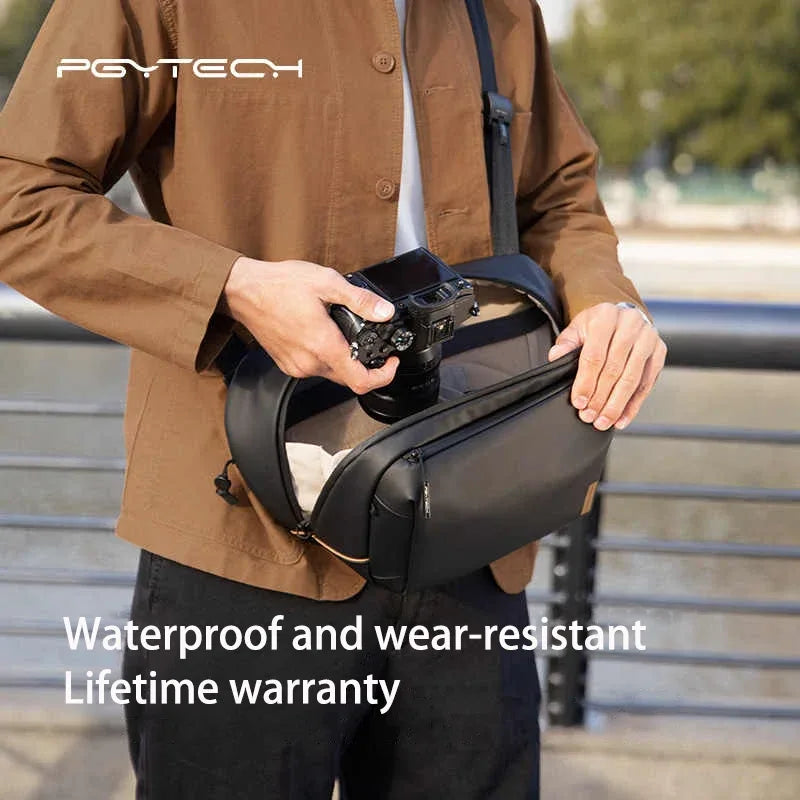 PGYTECH OneGo Solo V2 Camera Shoulder Bag 4L 6L 10L Crossbody Camera Sling Bag Outdoor Travel Bag For Sony /Canon/ Nikon