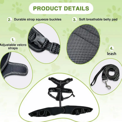 Orthopedic Brace For Dogs Pet Joint Hip Support Brace Adjustable Leg Support For Keeping Animal Joints Warm And Stable
