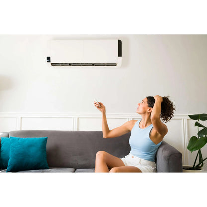 For New Split AC Wall Mounted Air Conditioner Electric for Room Garage Outdoor Use EU/US Plug Cooling Only Variable Frequency