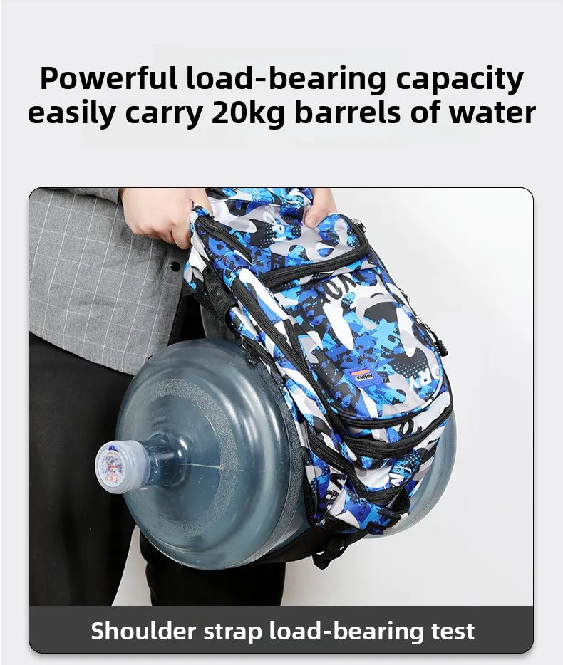 Camouflage printed school backpacks for teenage boys and girls Men's large capacity backpack computer bag student schoo bags
