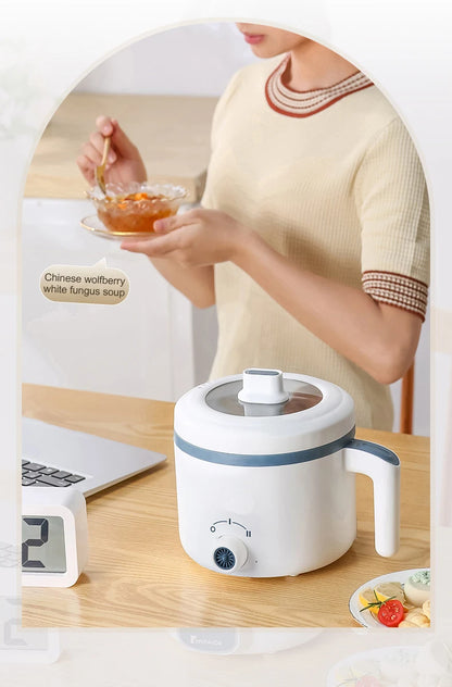 Electric Rice Cooker Single Double Layer Intelligent Automatic Home Mini  Kitchen Cooker 220V/EU Plug MultiCooker Steamed Rice P
