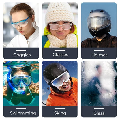 K&F Concept 50 120 PCS Cleaning Wipes Individually Wrapped Anti Fog Wipe Suitable Camera Lenses Eyeglasses Tablets Mobile Screen