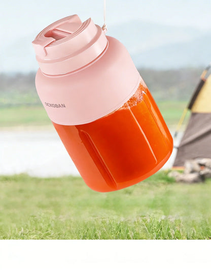 High Aesthetic 1300ml Large Capacity USB Rechargeable Portable Blender Juicer, Kitchen Fruit Juicer, Food Prep
