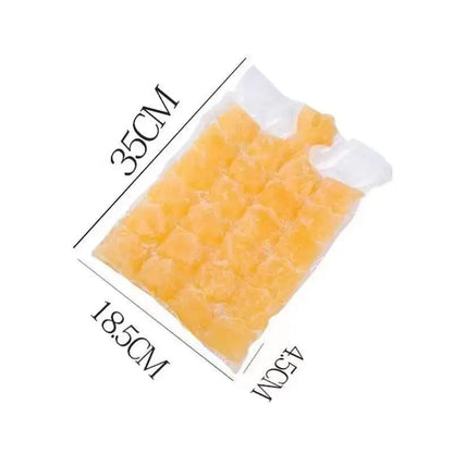 10/pack ice bag Disposable plastic homemade ice freezer bags Home use creative self-styled ice cubes bags ice-making mold