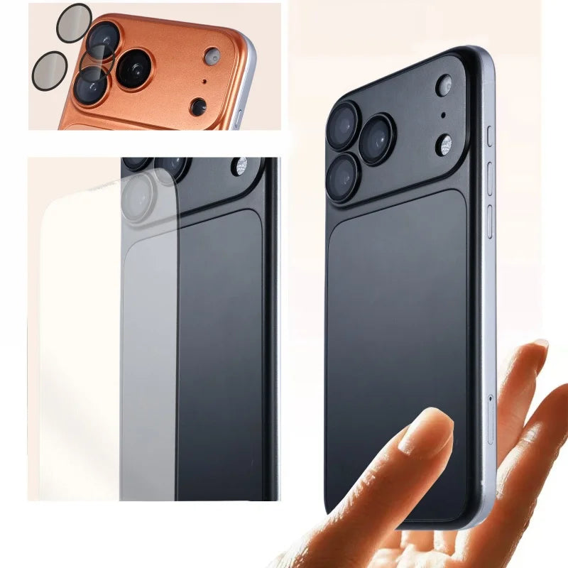 Original AG Matte Glass For Magsafe Case for iPhone 17 16 15 14 13 12 Pro Max Wireless Charging Magnetic Camera Protection Cover