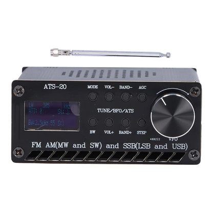 ATS-20 Radio Full Band Receiver DSP FM AM SSB Si4732 Portable Rechargeable with Antenna