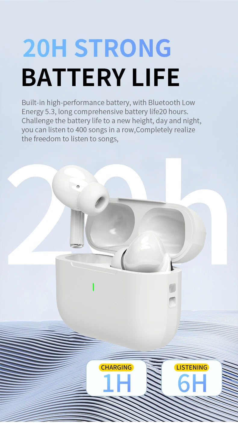 TWS BT 5.2 ENC Handsfree True Wireless In Ear Earbuds Stereo Mini Headphones Earphones Headsets Pro Pods
