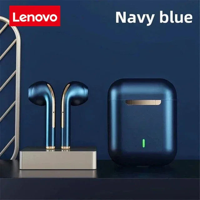 Lenovo Wireless Earphones, HiFi in-Ear Stereo with Microphone, Waterproof, Bluetooth, Touch Control, Noise Cancellation