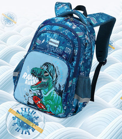 Cartoon Unicorn 3 Piece Set School Bags For Girls Boys Kids Space Backpack Primary School Students Backpack With lunch box