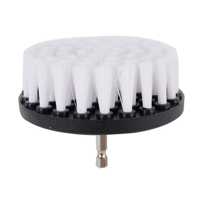 4 Inch Soft Drill Brush Electric Scrubber Drill Disc Brushes Polisher Bathroom Power Cleaning Tools For Carpet Glass Car Tires