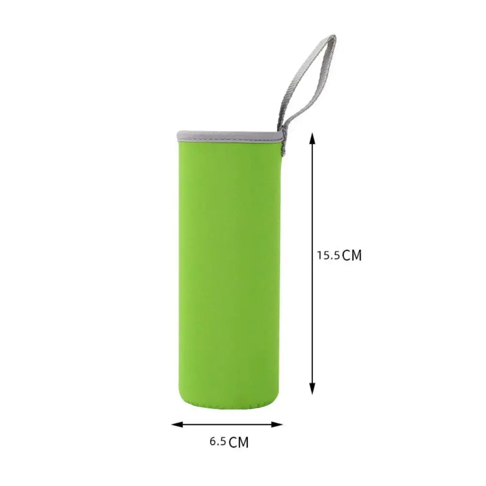 High Quality Portable Water Bottle Cover Anti-fall Neoprene Water Bottle Case Creative Elastic Vacuum Cup Sleeve Outdoor
