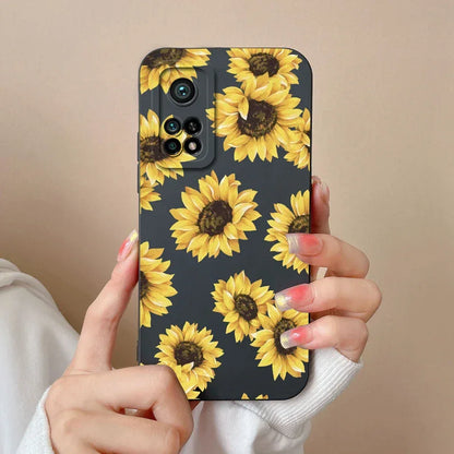 For Xiaomi Mi 10T 5G Phone Case Matte Liquid Silicone Shell For Xiaomi Mi 10T Pro 5G Cute Cat Cartoons Ultrathin Fashion Fundas