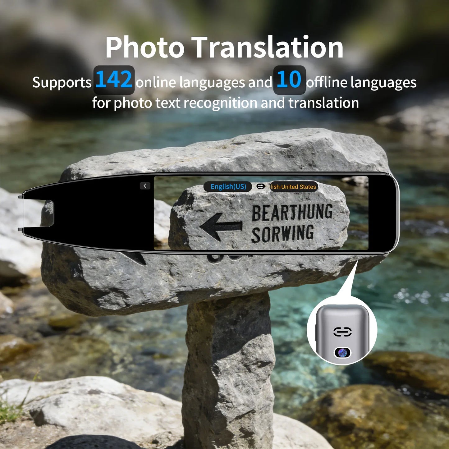 Translation Pen Reading Pen for Dyslexia 142 Translator Pen Language Translator Device Pen Language ﻿Pen Scan to Text Scanner
