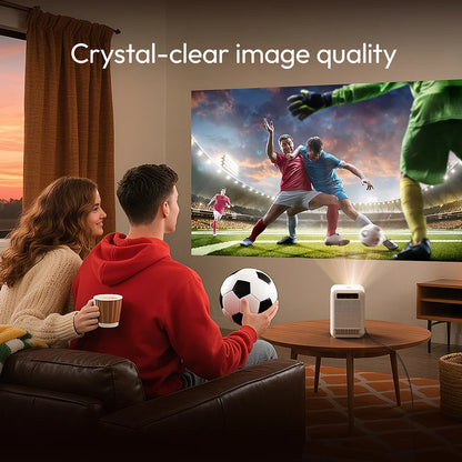 BYINTEK LOVE U4 Smart Mini Home Theater Projector 4K 1080P Video Android WIFI for Smartphone Cinema