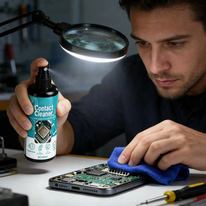 Contact Cleaner No Damaging Cleaning Liquid 100ml Electronic Circuit Board Cleaner For PCB Motherboard Connectors Laptop Phone