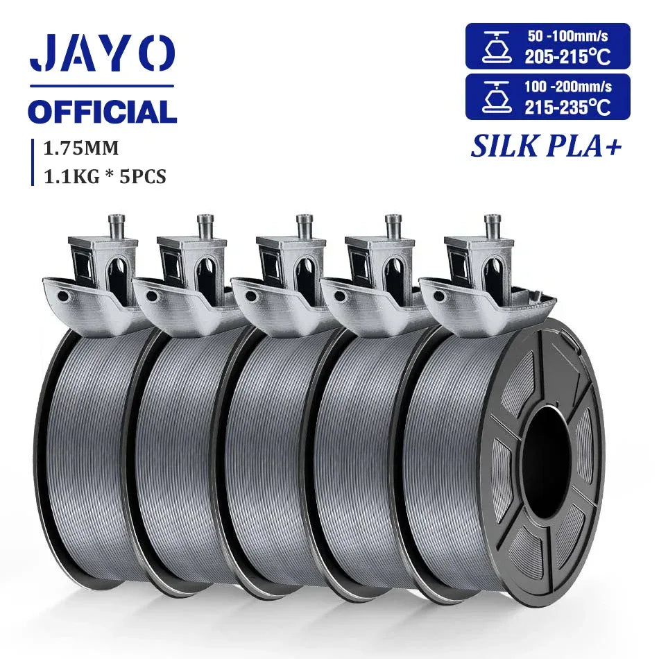 JAYO PLA/PLA META/PETG/SILK/PLA+/Wood/ ABS/Marble 3D Printer Filament 1.75mm 5KG 3D Printing Materials for 3D Printer&3D Pen