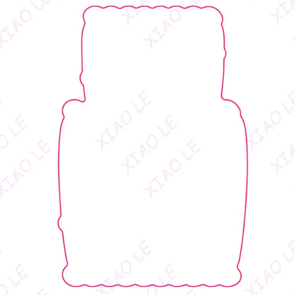 Birthday Bash Icing on the Cake Metal Cutting Dies And Stamps DIY Scrapbooking Card Stencil Paper Cards Handmade Album Stamps