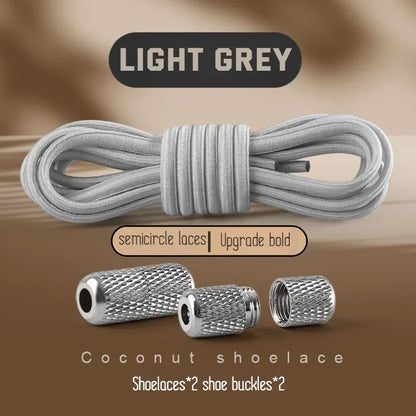 New Elastic Laces Sneakers Tennis Round Shoe laces Without ties Kids Adult Rubber Bands No Tie Shoelace Shoe Accessories
