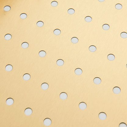 Golden Double Waterfall Sink Stainless Steel Kitchen Sink Embossed Large Single Slot Wash Basin Washing Pond For Kitchen