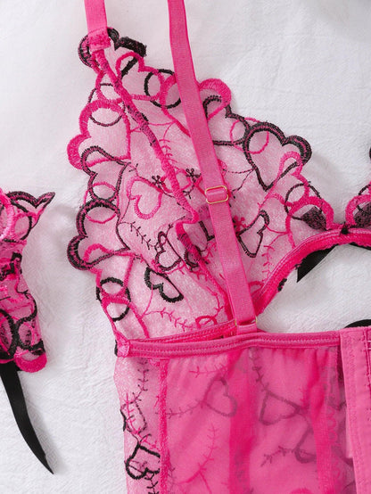 Diccvicc Women Underwear Lace Up Corset Tops Panty Set Onlyfans Darling Lingerie Sexy Intimates Romantic Outfits Female Clothes