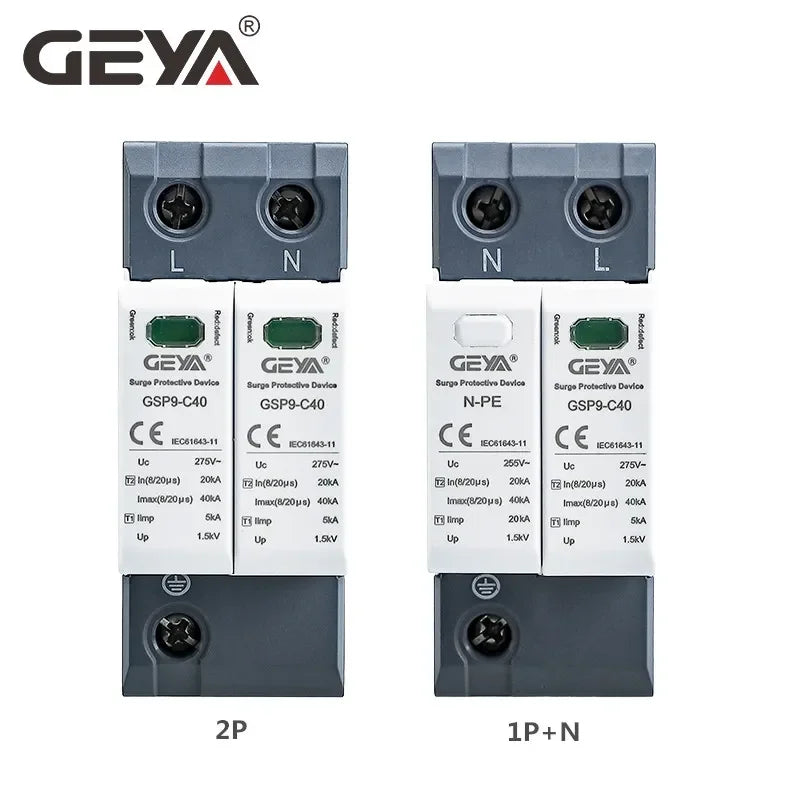 GEYA GSP9  Surge Protector Replacement Core for AC DC SPD 275V 385V 400V 440V 600V 1000V 1500V SPD Bridge