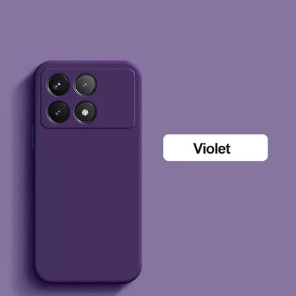 Poco X6 Pro Case Liquid Silicone Phone Case For Xiaomi Poco X6 Pro Poco X 6  X6Pro Pocox6 Pro 5G Shockproof Soft Cover