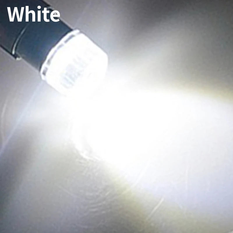 5PCS Ba9s Signal Lamp Led T4W 3030 Chip For Car Roof lights Mirror lights License Plate Lights 6000K White ba9s Led 6V 12V