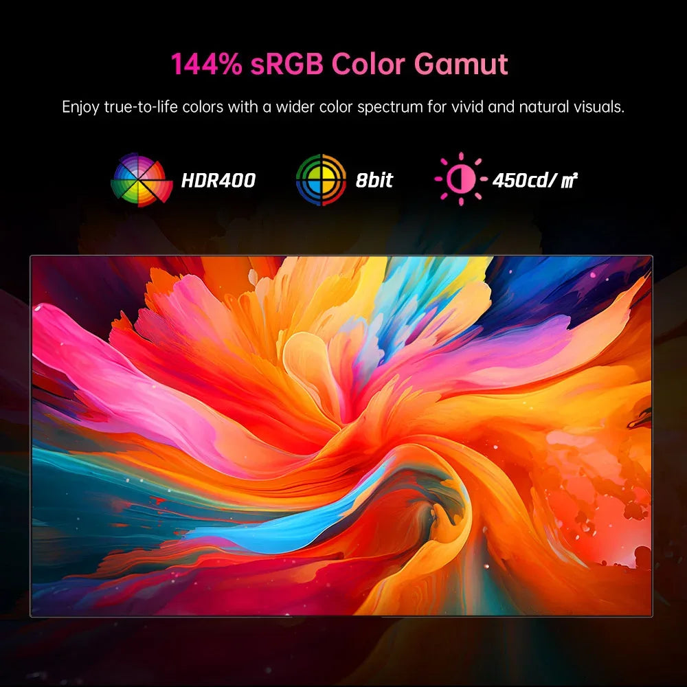 KTC H27E6 27inch Gaming Monitor 2560*1440 QHD Fast IPS Screen 300Hz Refresh Rate Up to 320Hz HDR 400 1Ms Response Time FreeSync & G Sync