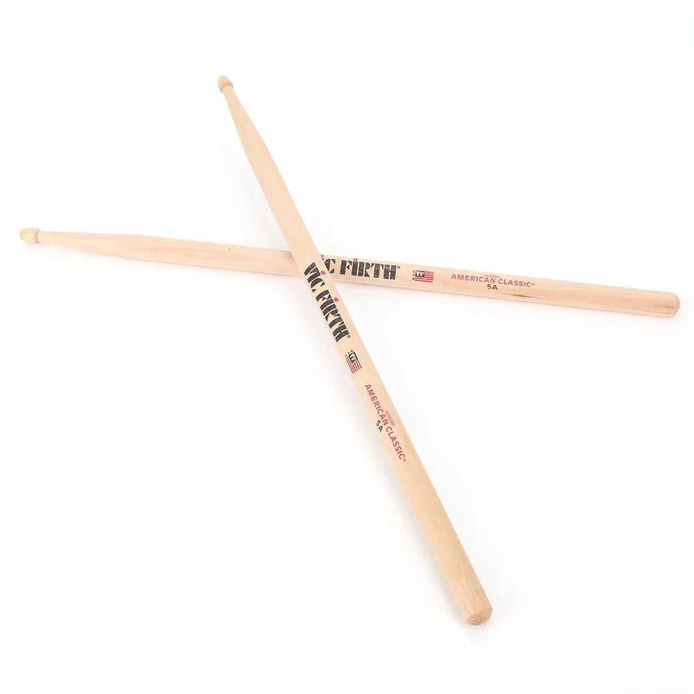 2-10PCS Drumsticks 5A/7A Drum Sticks Consistent Weight and Pitch Mallets American Hickory Drumstick for Acoustic/Electronic Drum