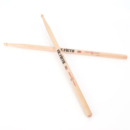 2-10PCS Drumsticks 5A/7A Drum Sticks Consistent Weight and Pitch Mallets American Hickory Drumstick for Acoustic/Electronic Drum