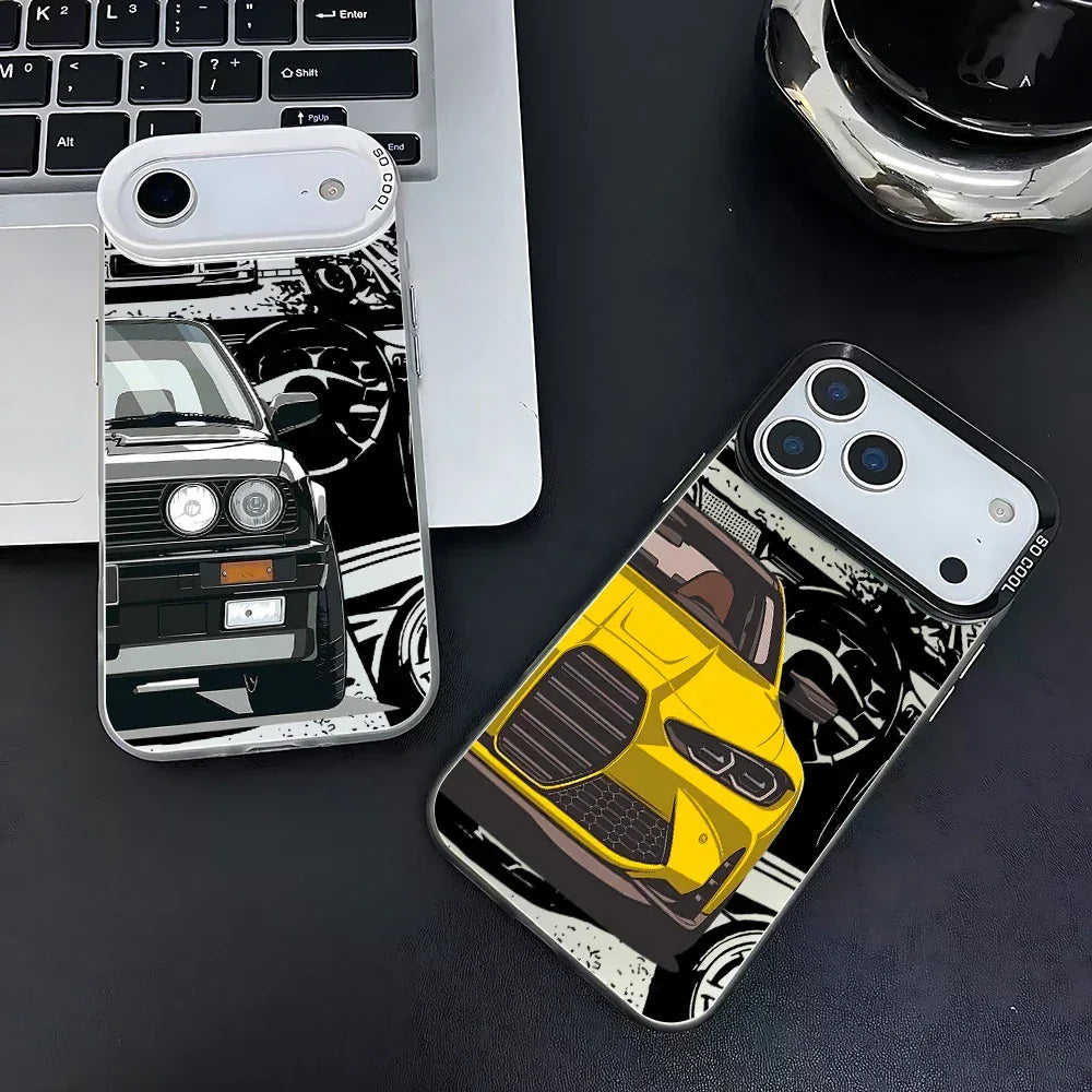 Modified JDM Racing Calipers Phone Case for Oppo Reno14 Reno13 Reno12 Reno11 Reno10 8 7 6 5 Z F T Pro Plus 4 5G Matte Back Cover