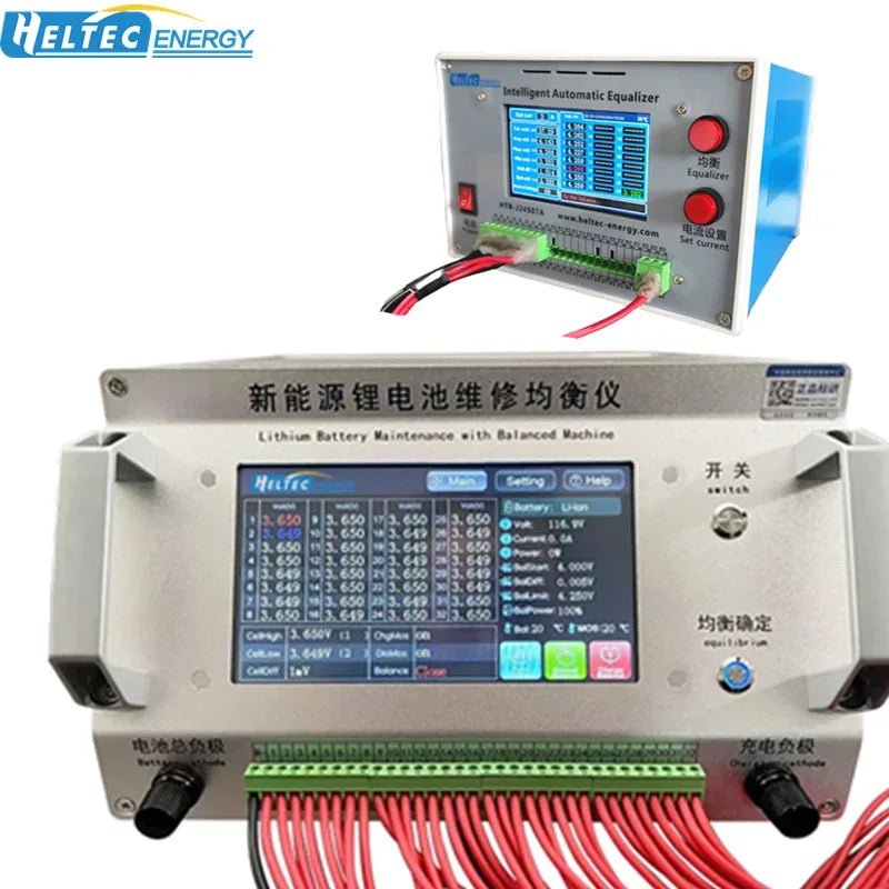 Heltec 2s-24s 32S battery automatic equalizer 4A7A Electric vehicle/Car Battery voltage balance 32s WIFI 25A Repair equipment
