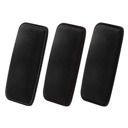 Comfortable Suede Car Pillow Car Knee Pad Auto Cushion Elastic Memory Foam Leg Pad Headrest In The Car Accessories