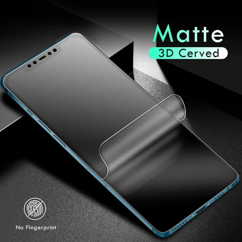 3Pcs Matte Hydrogel Film for IPhone 14 11 12 13 Pro Max Mini Screen Protector for IPhone XS MAX X XR 15 16 7 8 Plus SE Not Glass