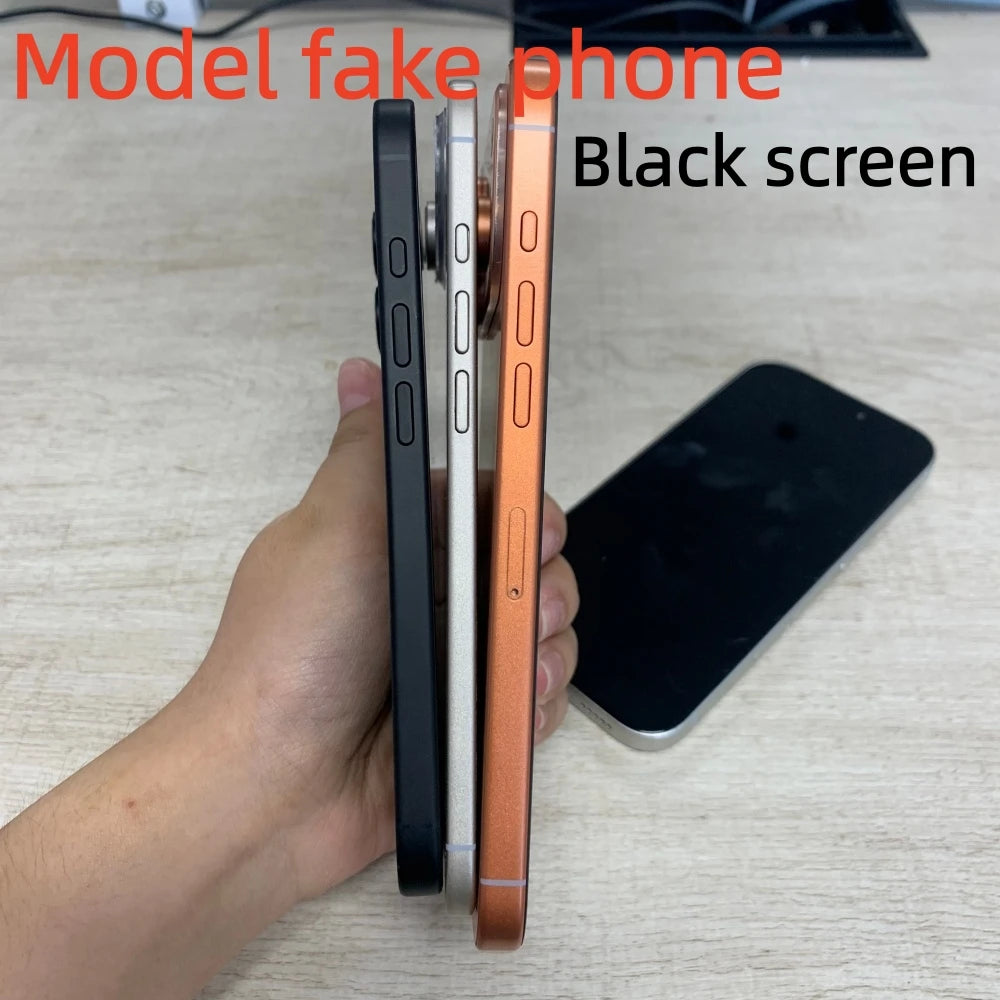 Not Working Counter Display Fake Phone For iPhone 14Pro 15 16 17 Pro Max Model Dummy Phone Shooting Props Copy For IPhone 13mini